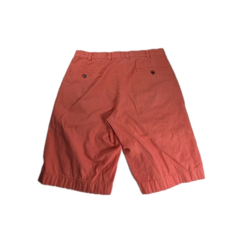Brooks Brothers 346 Men CORAL/PEACH Chino Shorts Size 34 Cotton - Picture 4 of 7